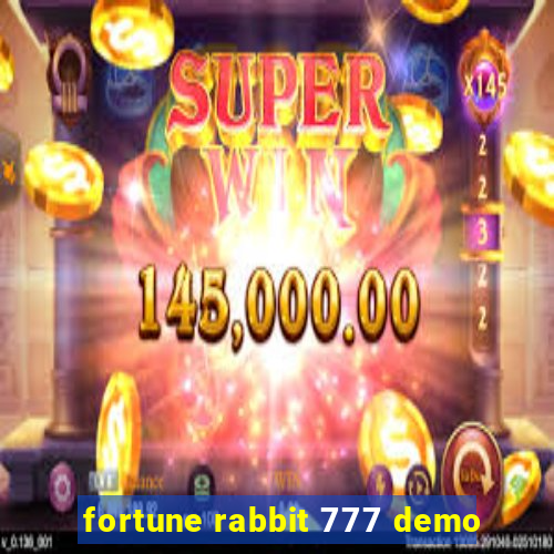 fortune rabbit 777 demo