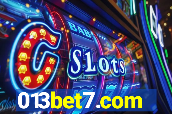 013bet7.com