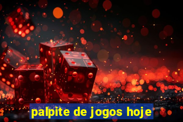 palpite de jogos hoje