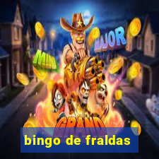 bingo de fraldas