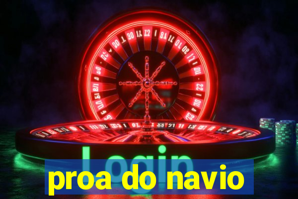 proa do navio