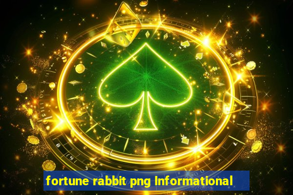 fortune rabbit png Informational