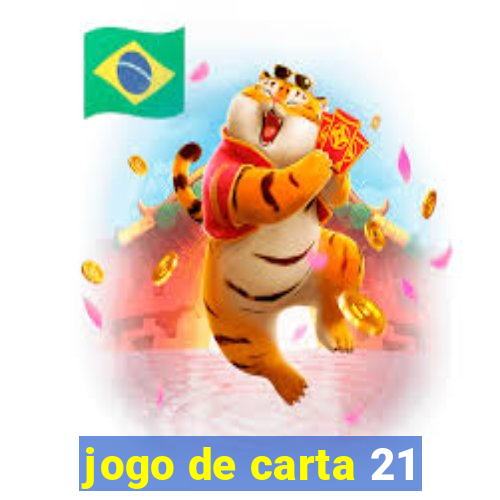 jogo de carta 21