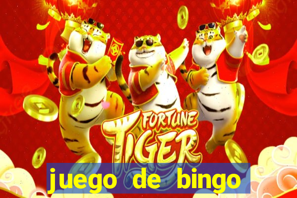 juego de bingo para ganar dinero