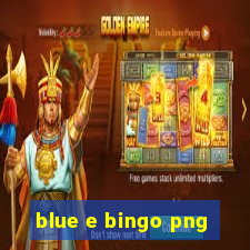 blue e bingo png