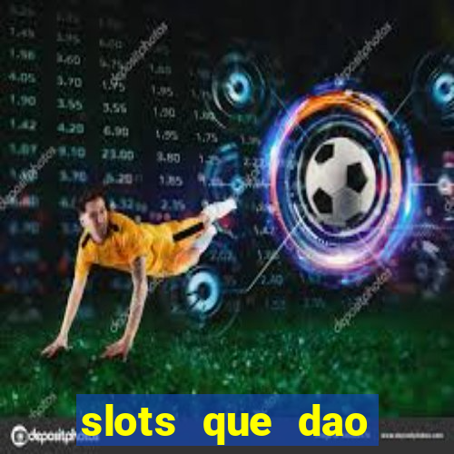 slots que dao bonus no cadastro sem deposito