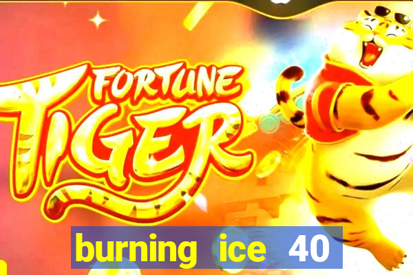 burning ice 40 slot online