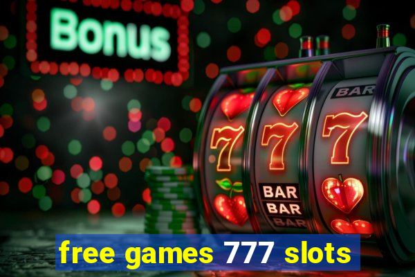 free games 777 slots