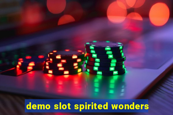 demo slot spirited wonders