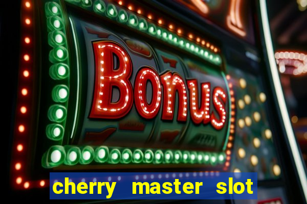 cherry master slot machine for sale