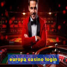 europa casino login