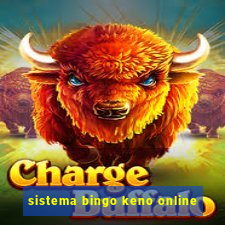 sistema bingo keno online