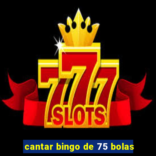 cantar bingo de 75 bolas