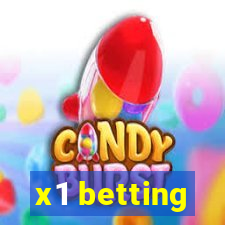 x1 betting