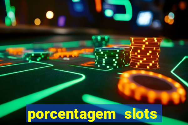 porcentagem slots tempo real