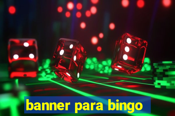 banner para bingo