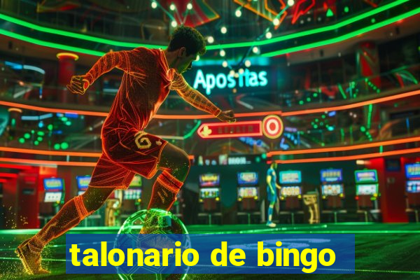 talonario de bingo