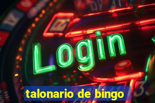 talonario de bingo