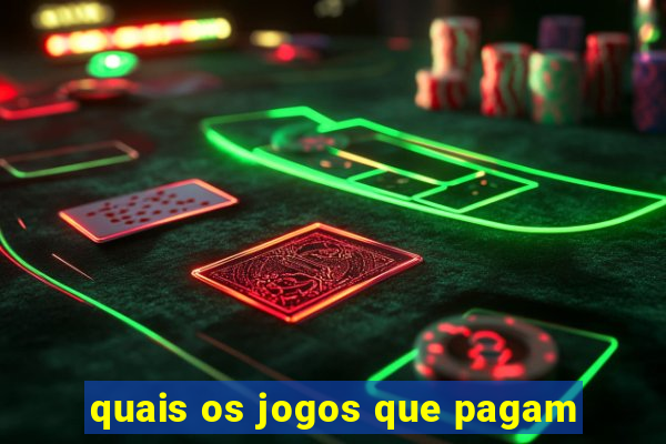 quais os jogos que pagam