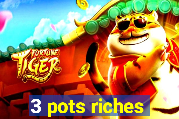 3 pots riches