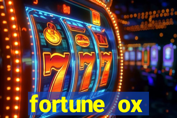 fortune ox plataforma nova