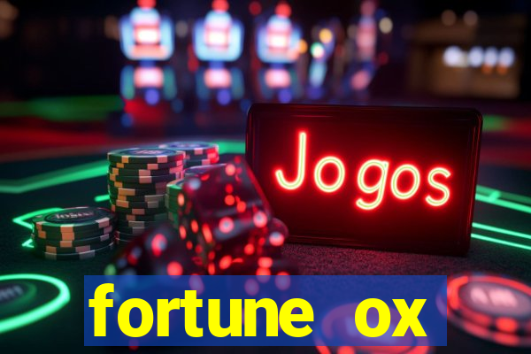 fortune ox plataforma nova