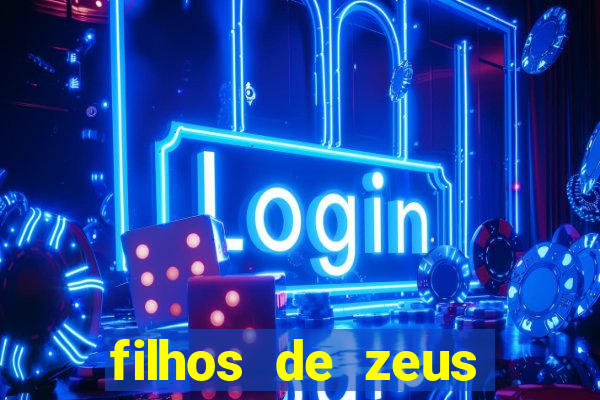 filhos de zeus mitologia grega