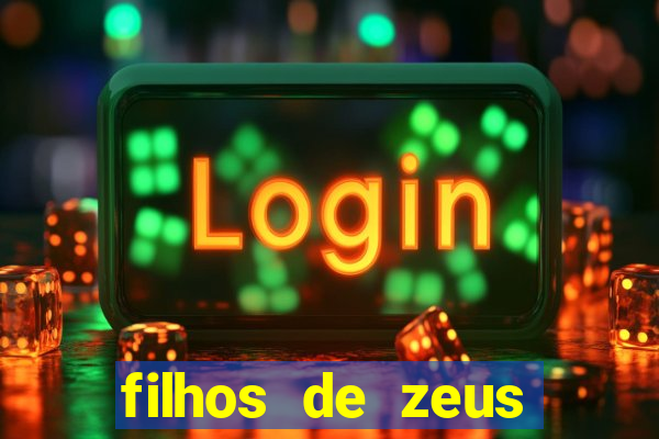 filhos de zeus mitologia grega