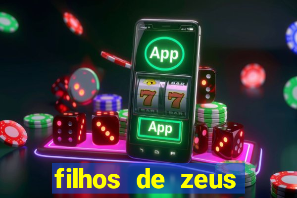 filhos de zeus mitologia grega