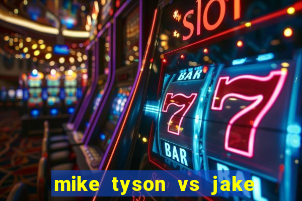 mike tyson vs jake paul bet365