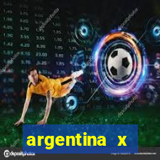 argentina x marrocos olimpiadas palpite