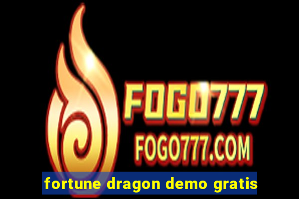 fortune dragon demo gratis