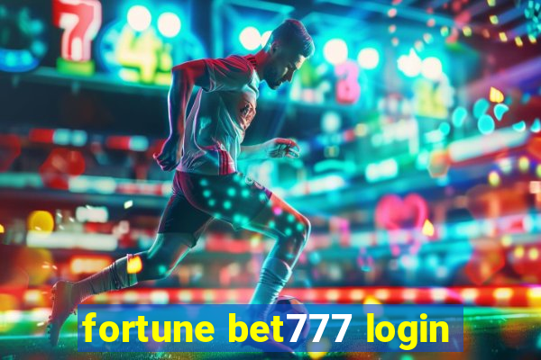 fortune bet777 login