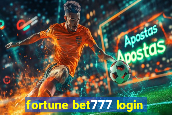 fortune bet777 login