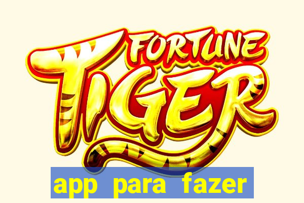 app para fazer jogos de futebol