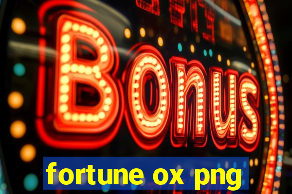 fortune ox png