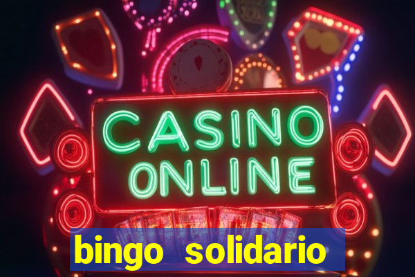 bingo solidario como organizar