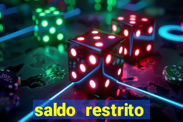 saldo restrito estrela bet