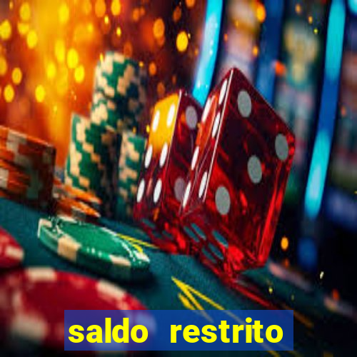 saldo restrito estrela bet