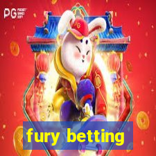 fury betting