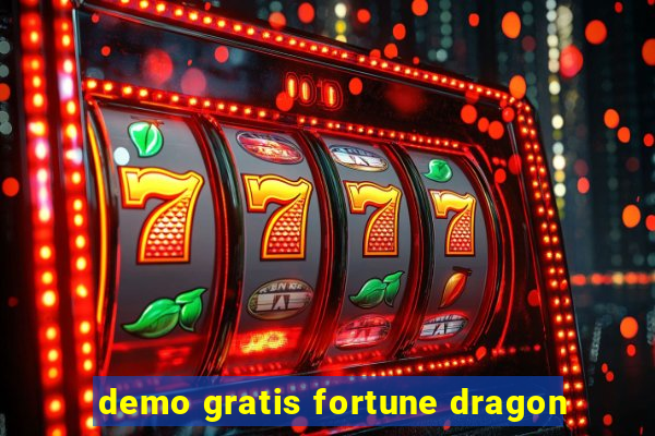 demo gratis fortune dragon