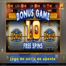 jogo do avi茫o de aposta