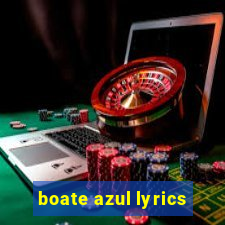 boate azul lyrics