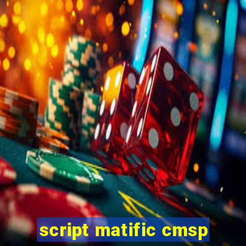 script matific cmsp