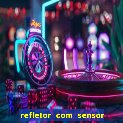 refletor com sensor noturno como instalar