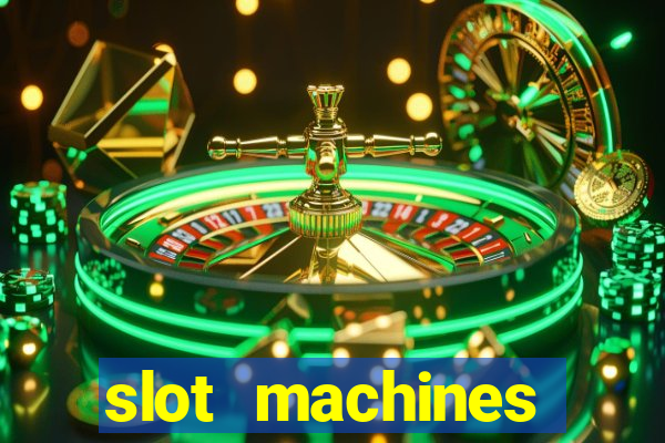 slot machines online gambling