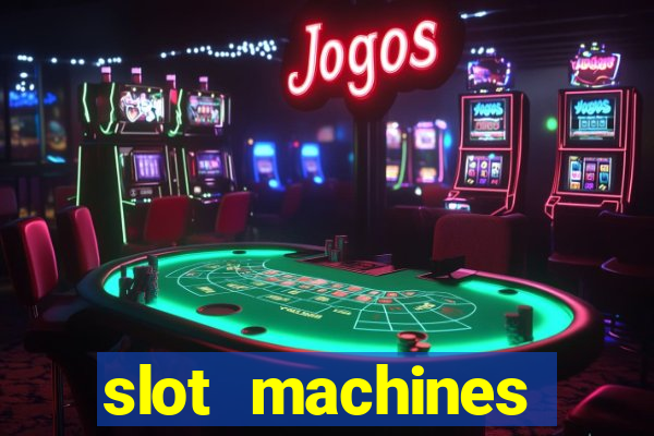 slot machines online gambling