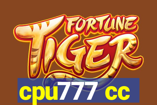 cpu777 cc