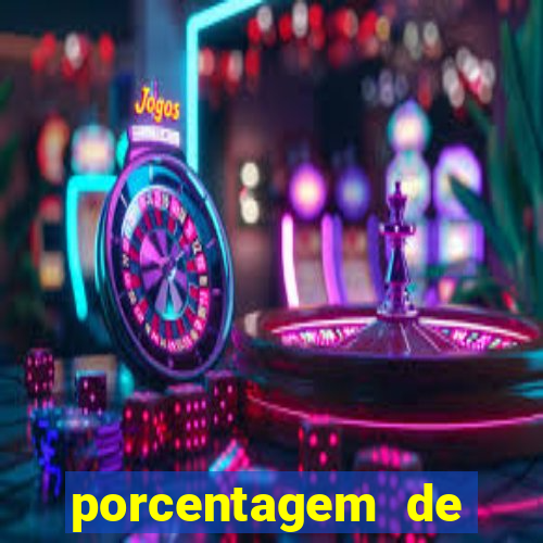 porcentagem de jogos slot