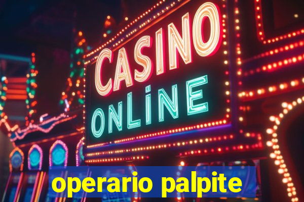 operario palpite